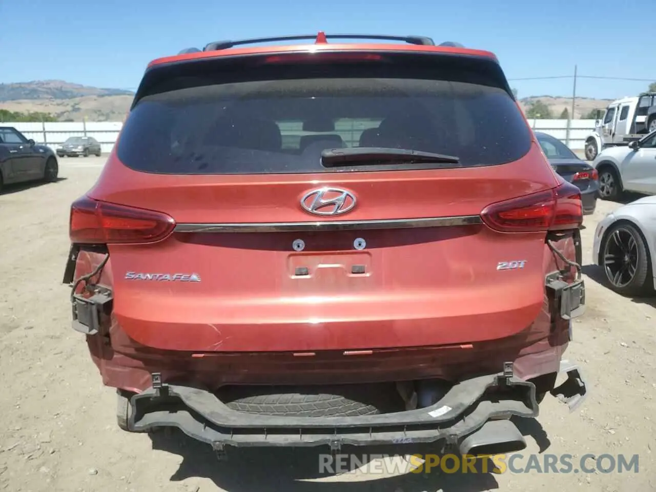 6 Photograph of a damaged car 5NMS53AA7LH171769 HYUNDAI SANTA FE 2020