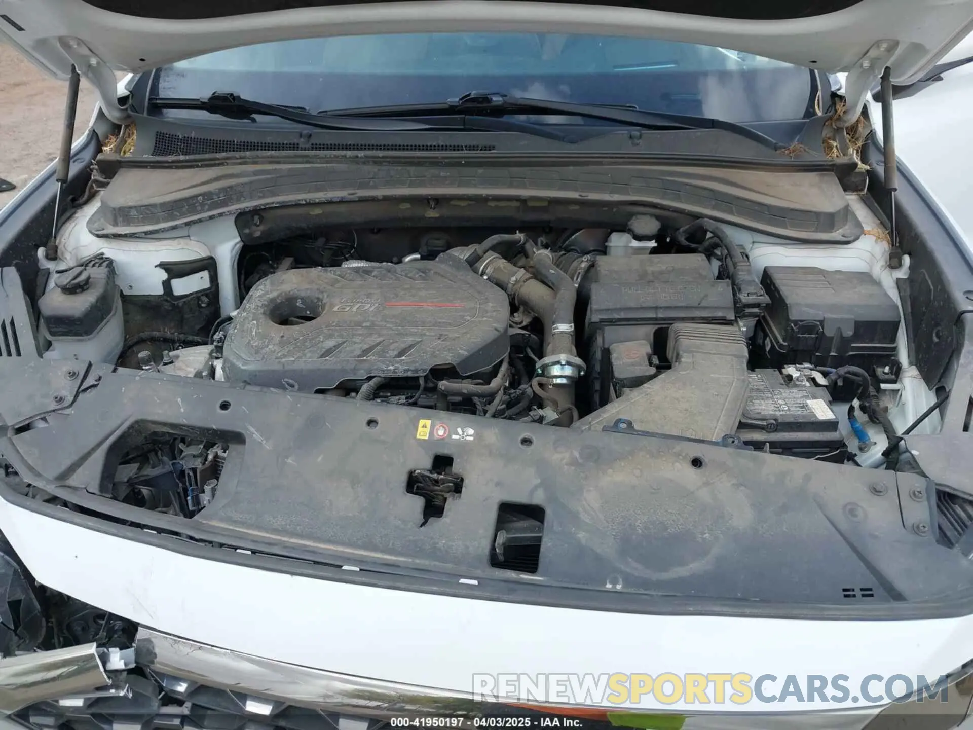 10 Photograph of a damaged car 5NMS53AA7LH289014 HYUNDAI SANTA FE 2020