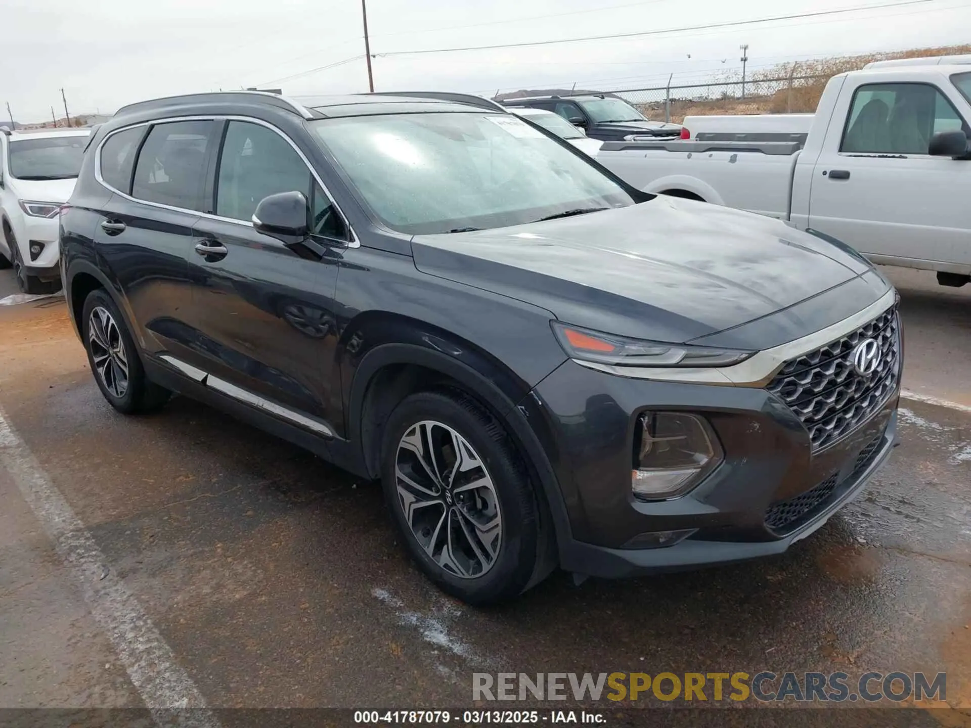 1 Photograph of a damaged car 5NMS53AA8LH213608 HYUNDAI SANTA FE 2020
