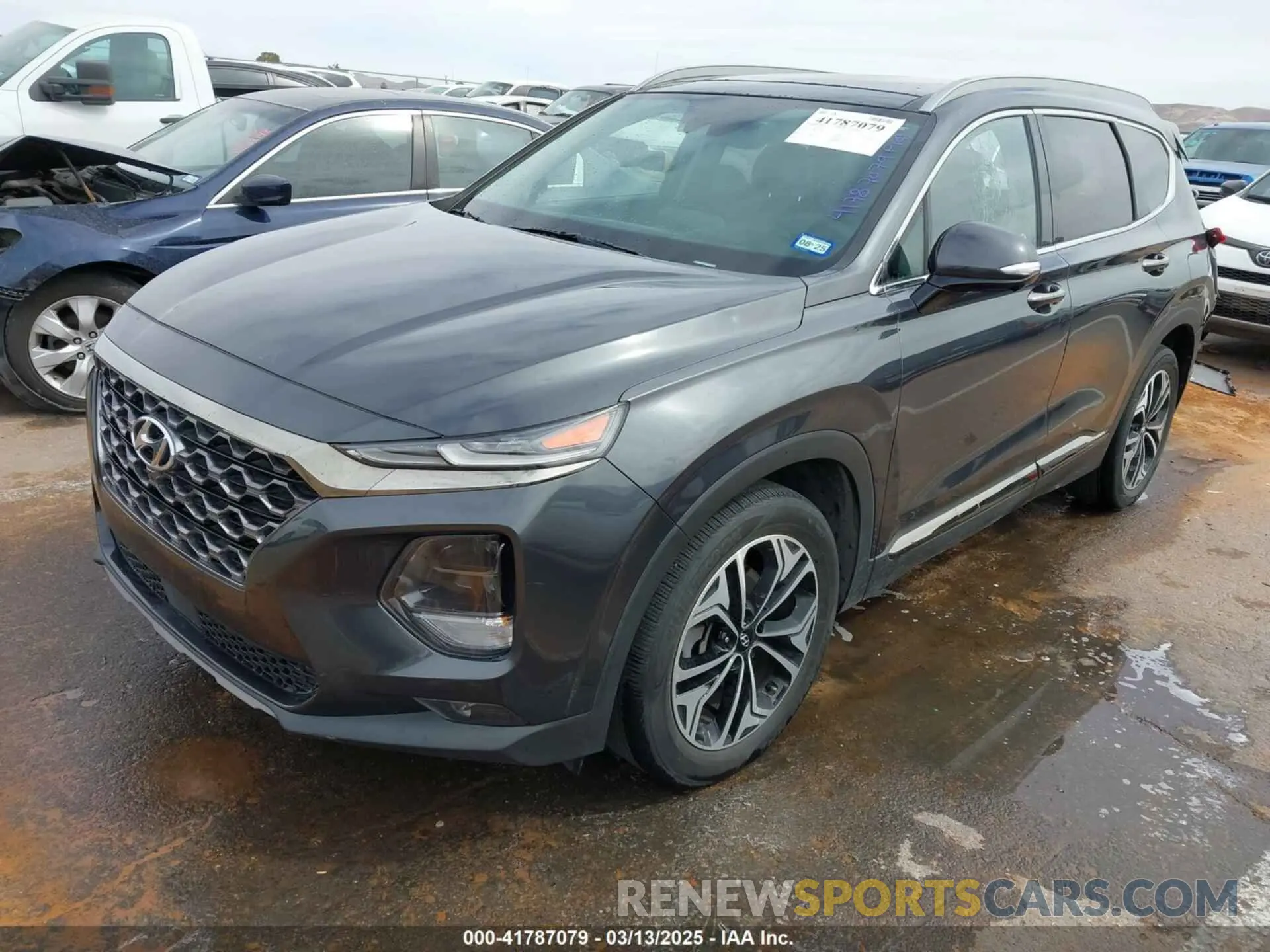 2 Photograph of a damaged car 5NMS53AA8LH213608 HYUNDAI SANTA FE 2020