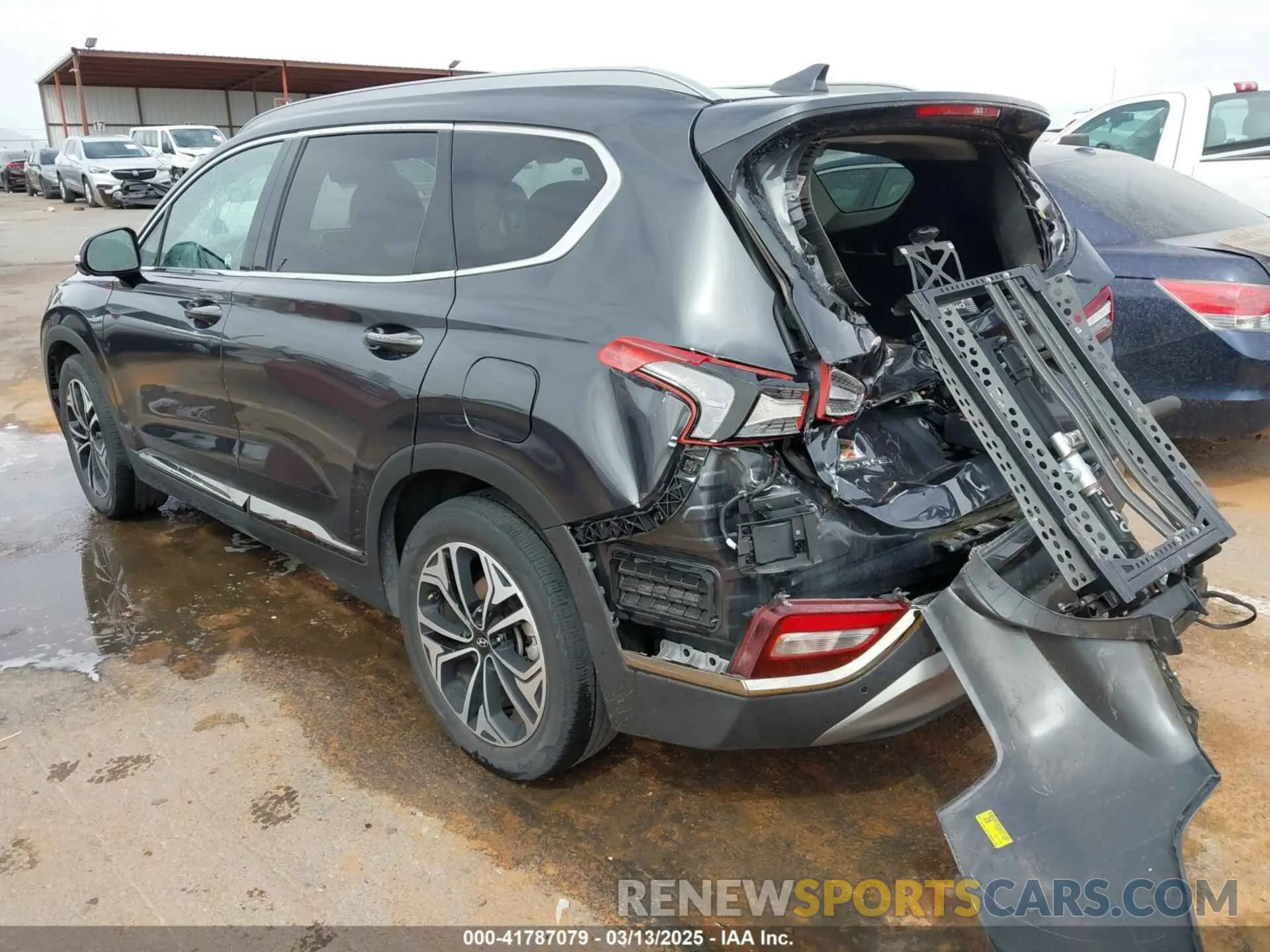 3 Photograph of a damaged car 5NMS53AA8LH213608 HYUNDAI SANTA FE 2020