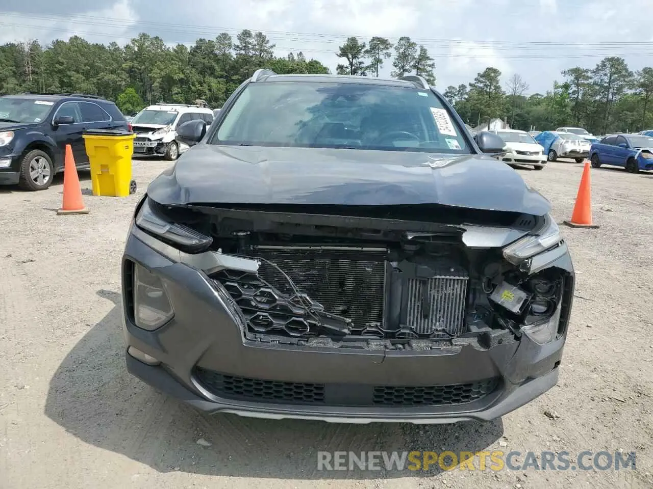 5 Photograph of a damaged car 5NMS53AA8LH282847 HYUNDAI SANTA FE 2020