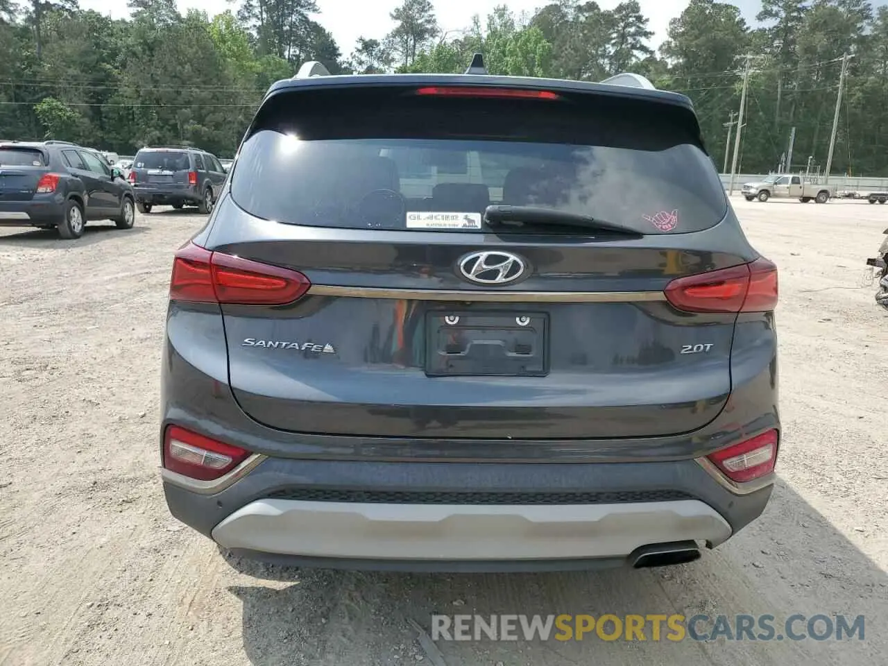 6 Photograph of a damaged car 5NMS53AA8LH282847 HYUNDAI SANTA FE 2020