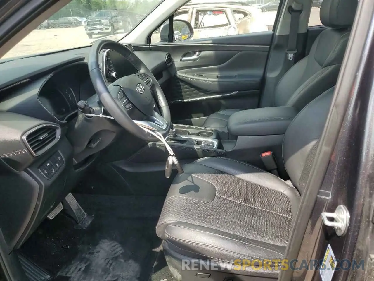 7 Photograph of a damaged car 5NMS53AA8LH282847 HYUNDAI SANTA FE 2020