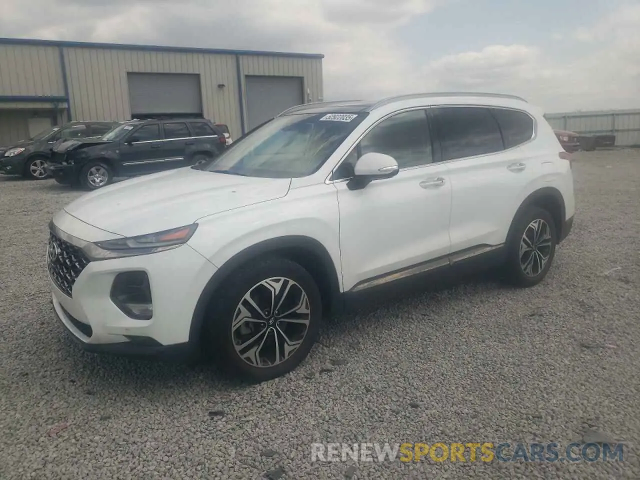 1 Photograph of a damaged car 5NMS53AAXLH142752 HYUNDAI SANTA FE 2020
