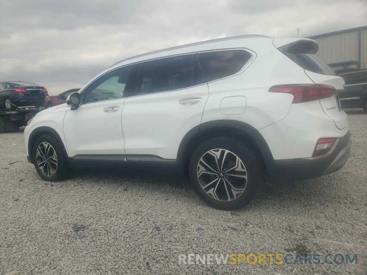 2 Photograph of a damaged car 5NMS53AAXLH142752 HYUNDAI SANTA FE 2020
