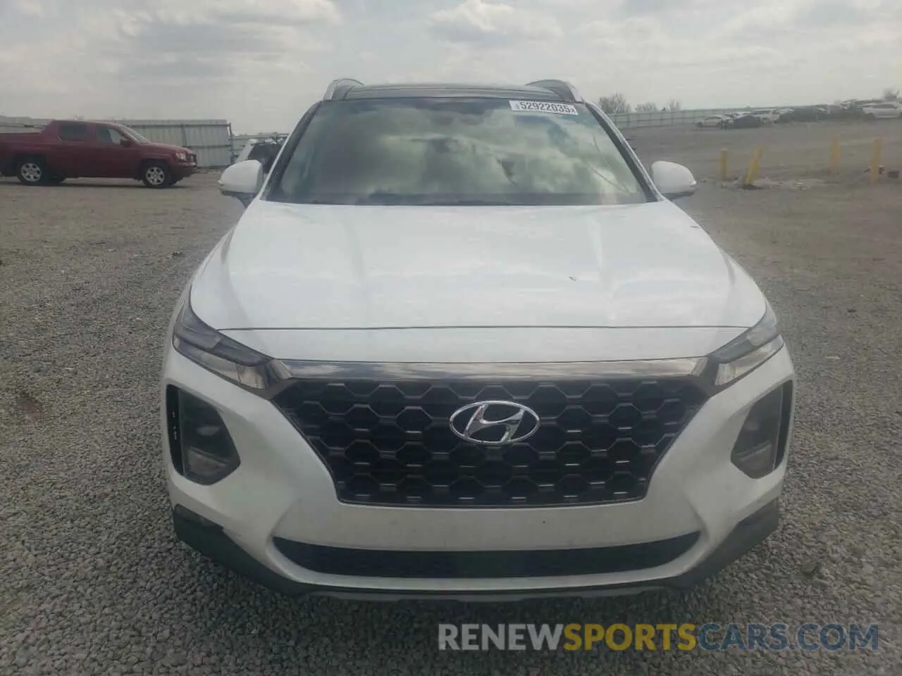 5 Photograph of a damaged car 5NMS53AAXLH142752 HYUNDAI SANTA FE 2020