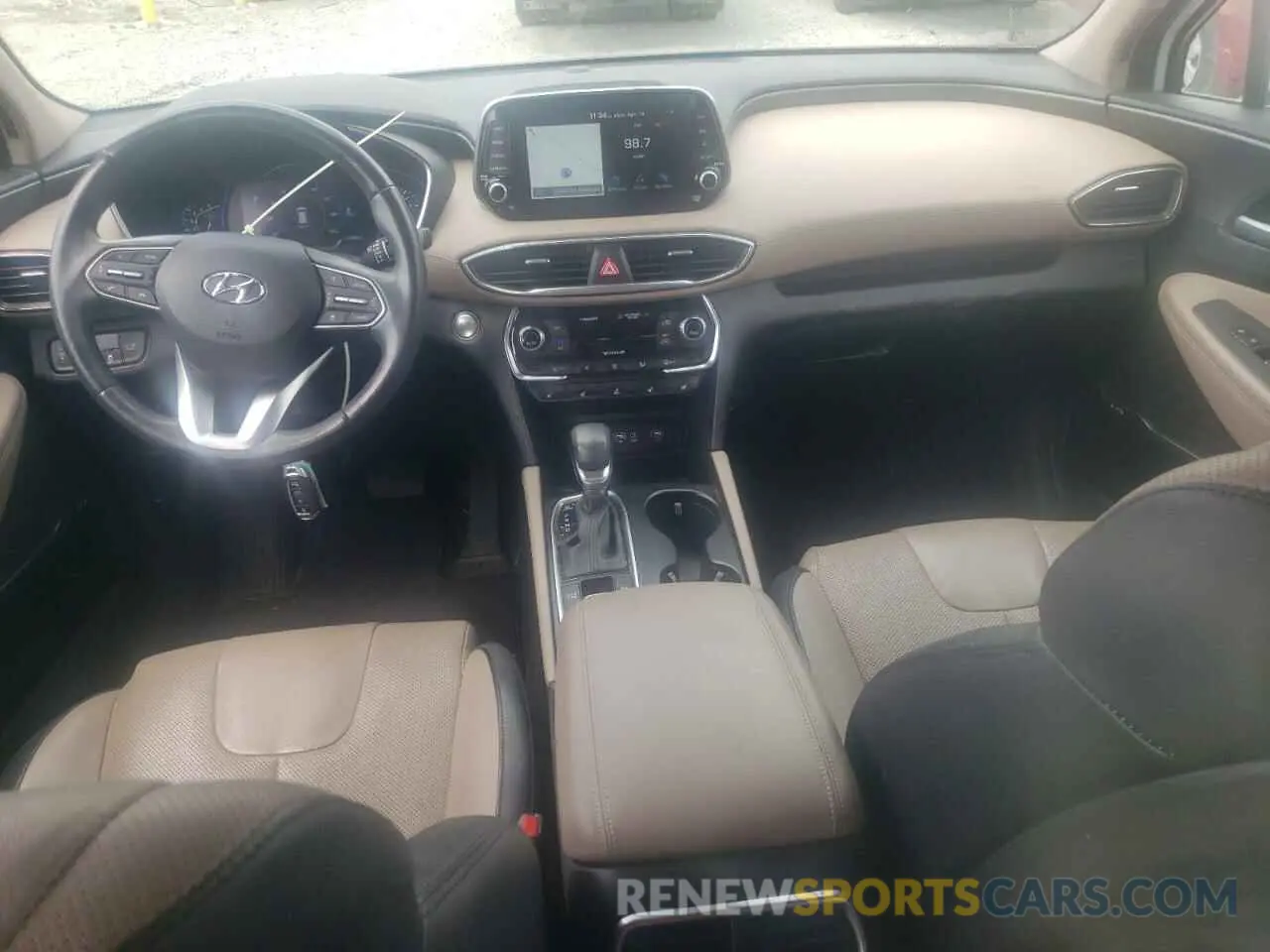 8 Photograph of a damaged car 5NMS53AAXLH142752 HYUNDAI SANTA FE 2020