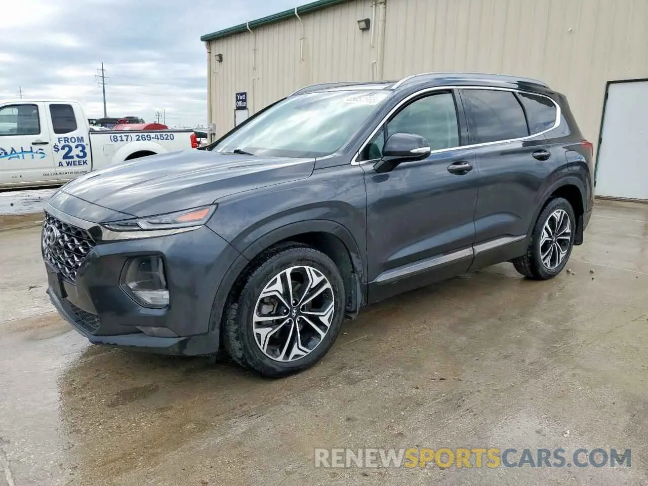 1 Photograph of a damaged car 5NMS53AAXLH225145 HYUNDAI SANTA FE 2020