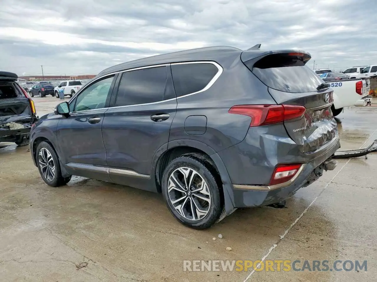 2 Photograph of a damaged car 5NMS53AAXLH225145 HYUNDAI SANTA FE 2020