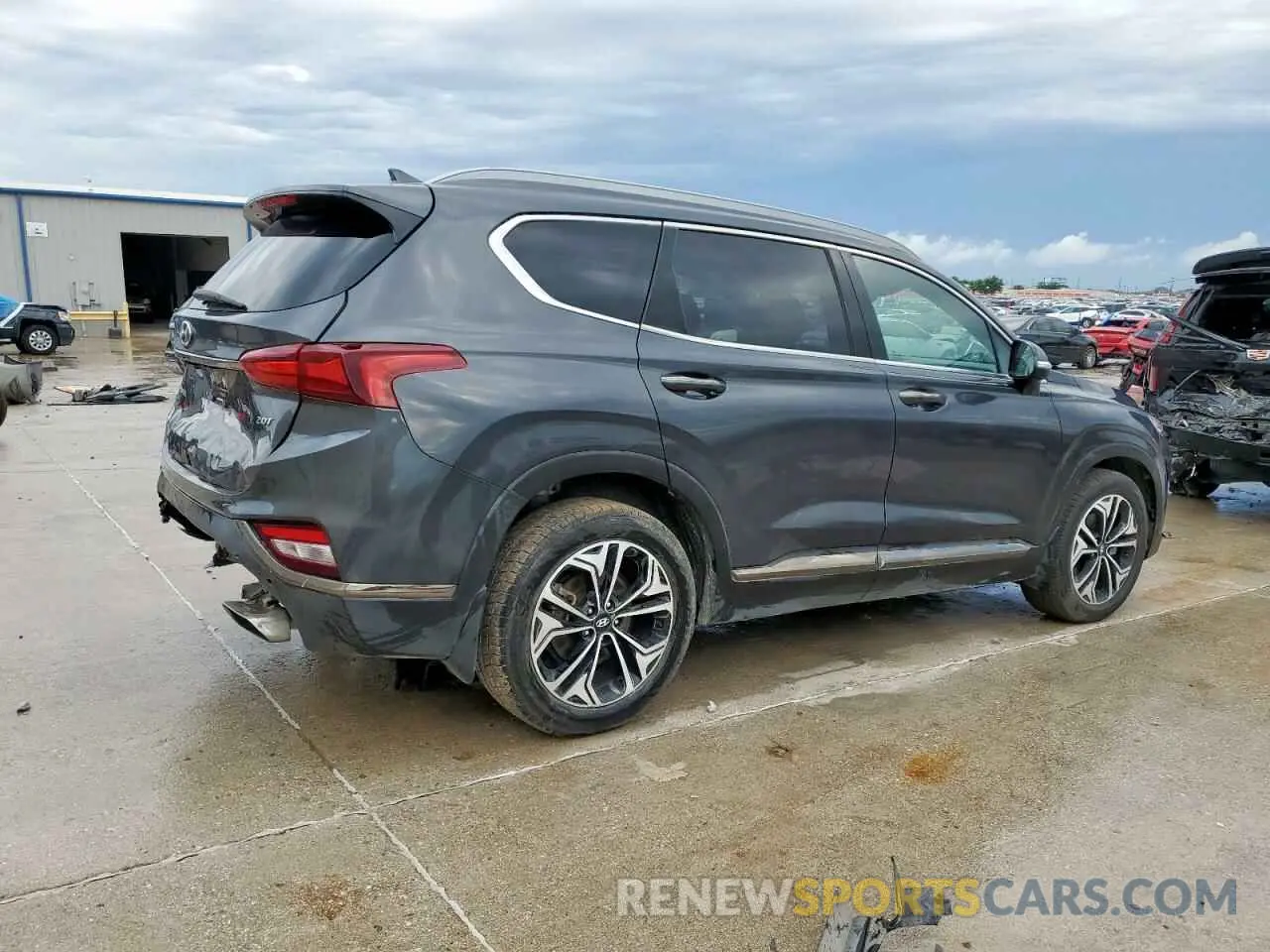 3 Photograph of a damaged car 5NMS53AAXLH225145 HYUNDAI SANTA FE 2020