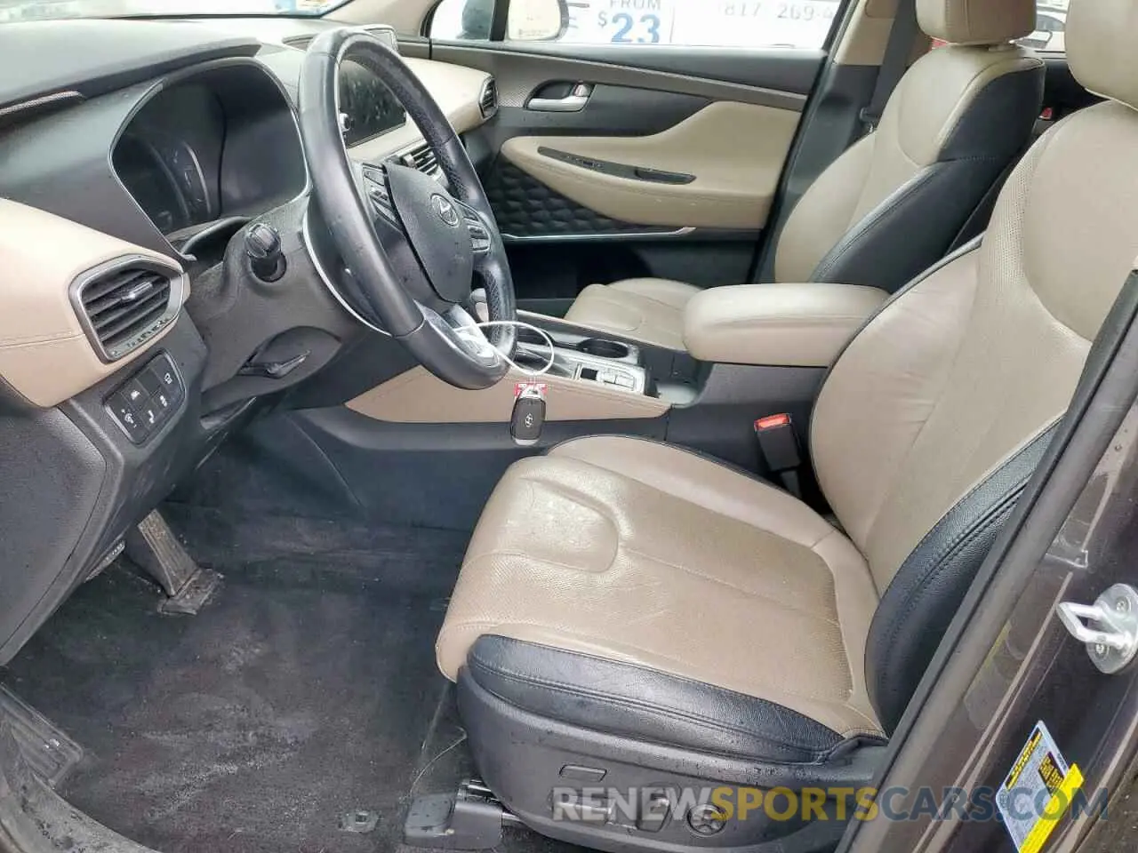 7 Photograph of a damaged car 5NMS53AAXLH225145 HYUNDAI SANTA FE 2020