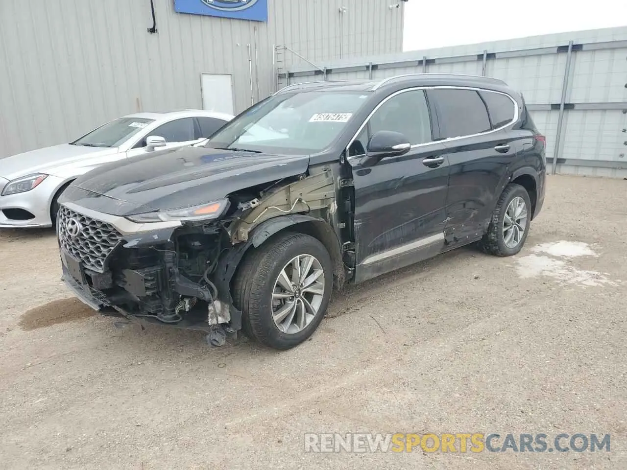 1 Photograph of a damaged car 5NMS53AD2LH181460 HYUNDAI SANTA FE 2020