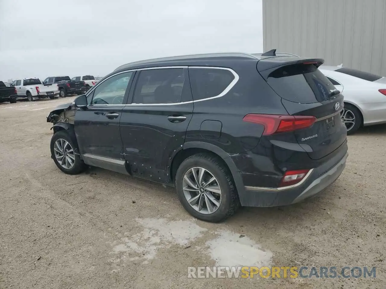 2 Photograph of a damaged car 5NMS53AD2LH181460 HYUNDAI SANTA FE 2020