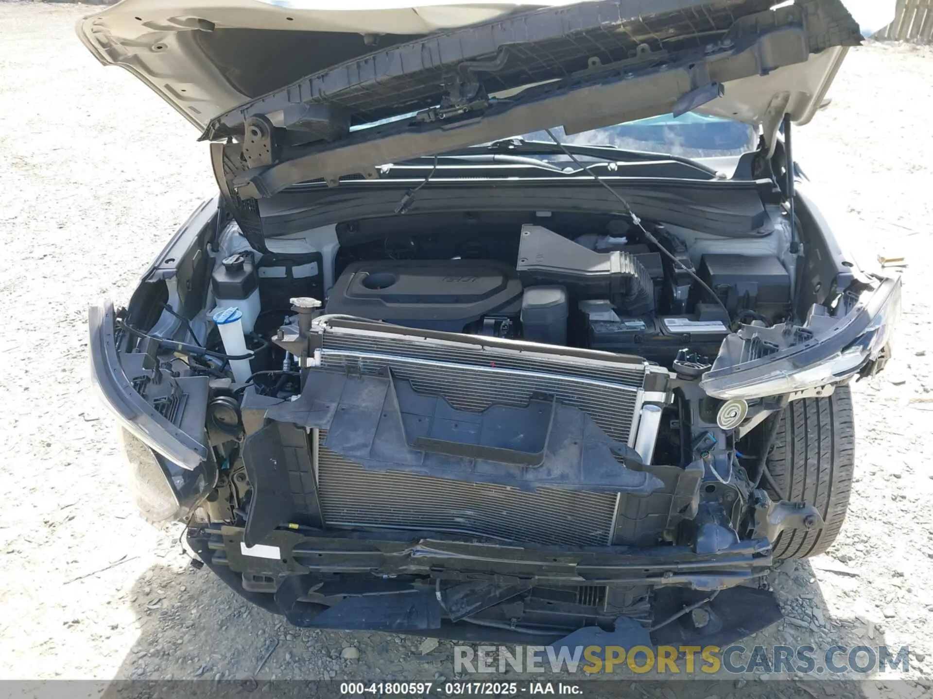 10 Photograph of a damaged car 5NMS53AD2LH188845 HYUNDAI SANTA FE 2020