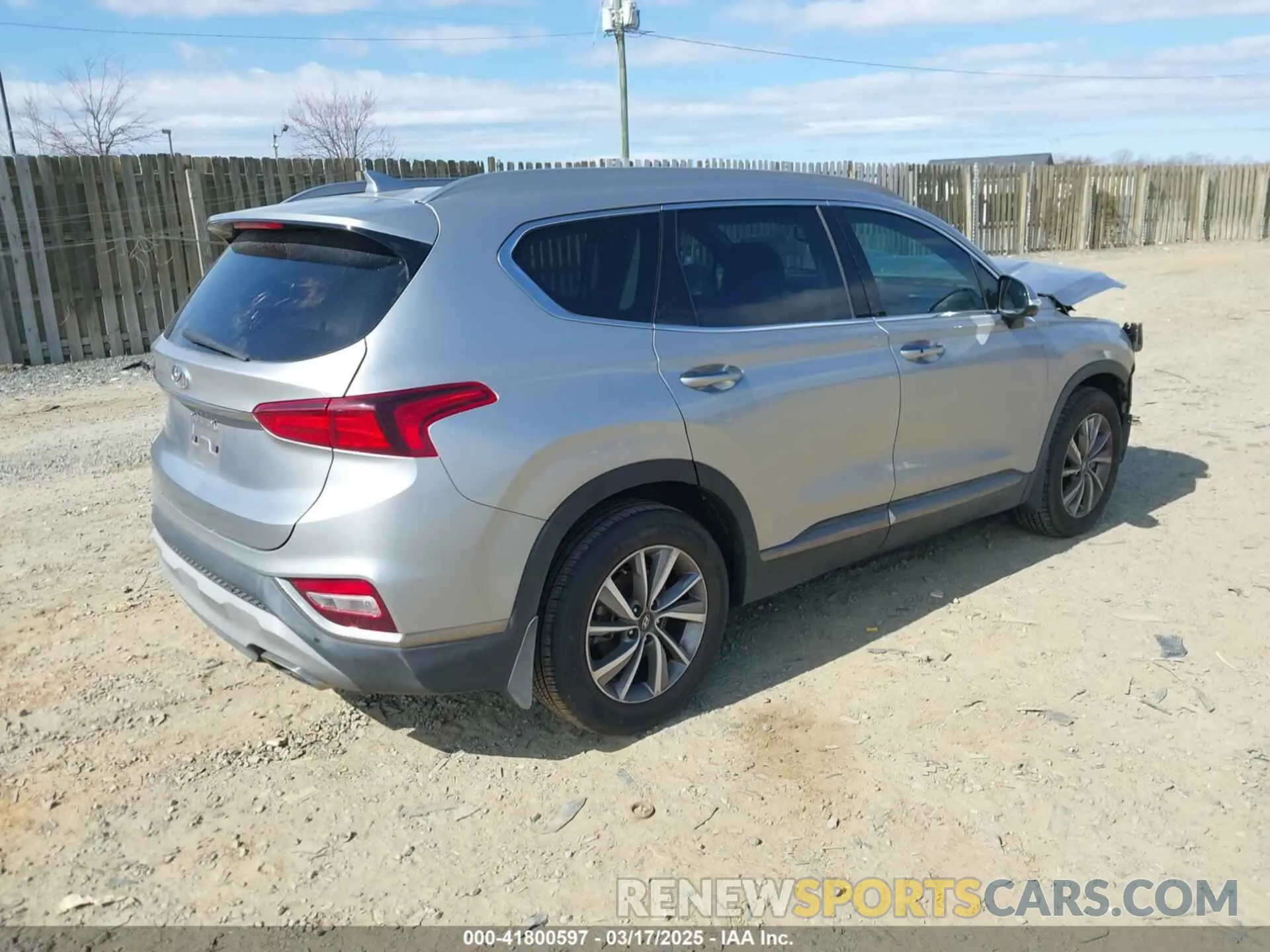 4 Photograph of a damaged car 5NMS53AD2LH188845 HYUNDAI SANTA FE 2020