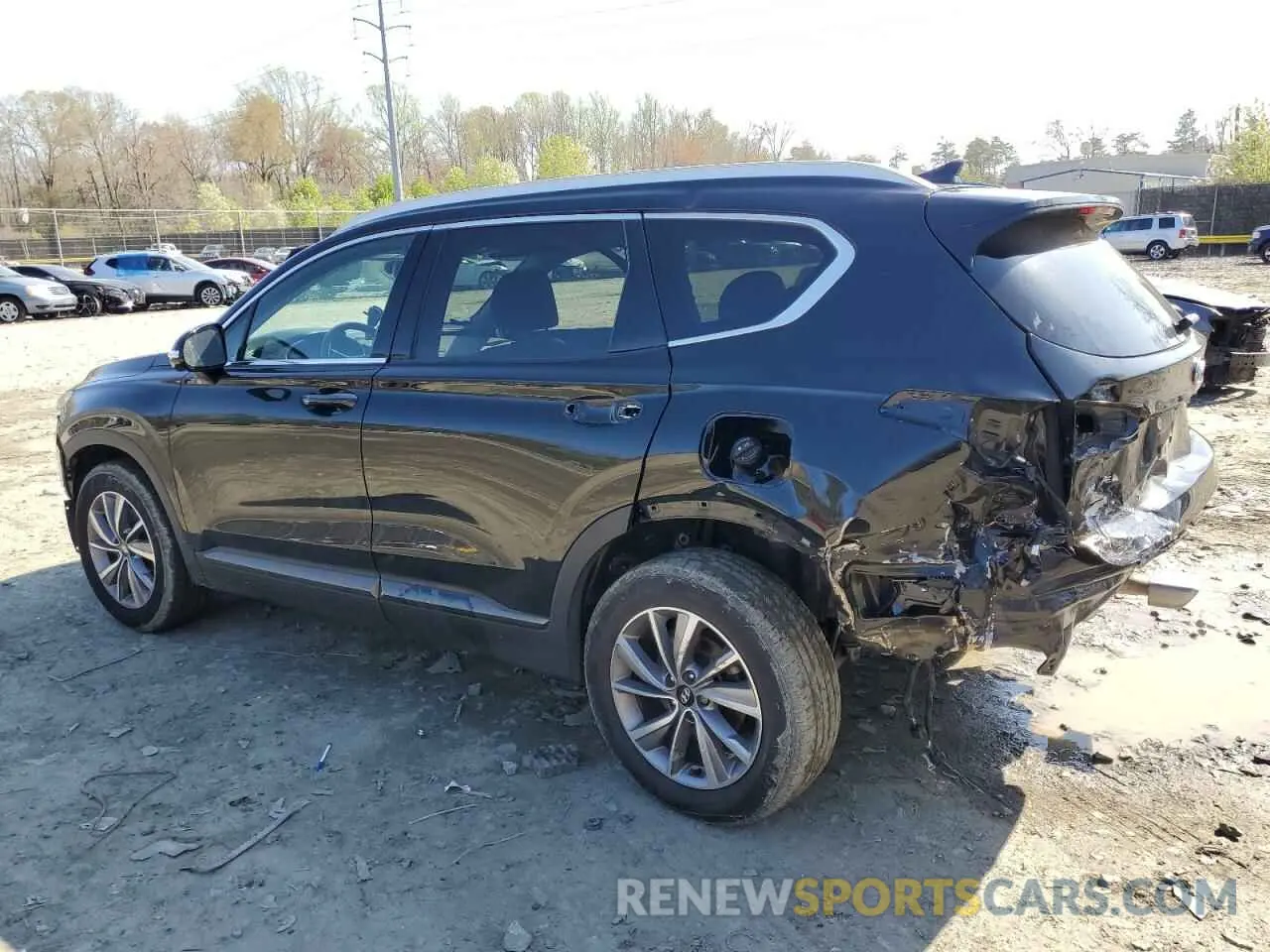 2 Photograph of a damaged car 5NMS53AD2LH282787 HYUNDAI SANTA FE 2020