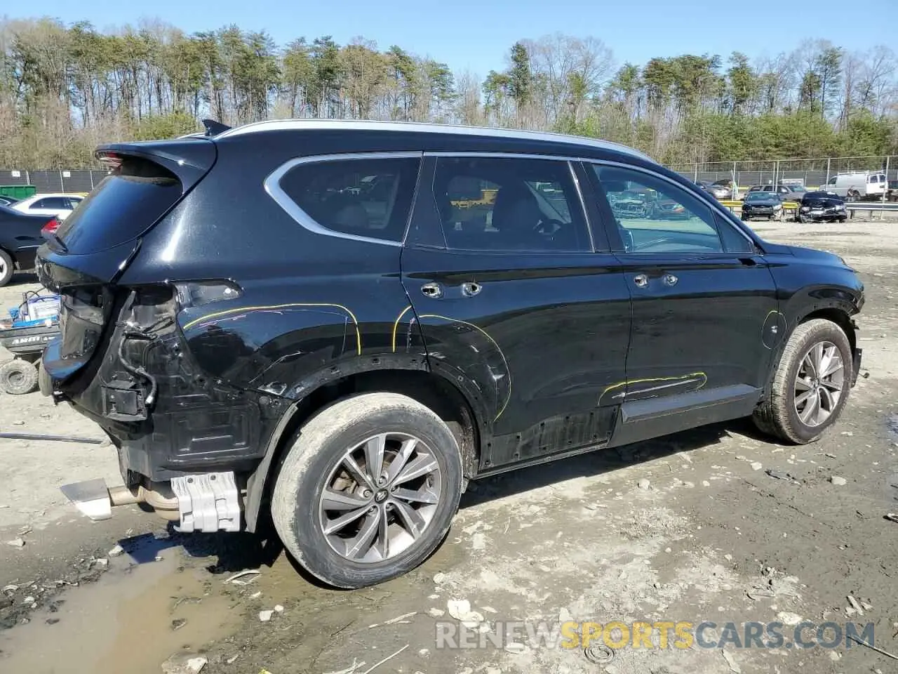 3 Photograph of a damaged car 5NMS53AD2LH282787 HYUNDAI SANTA FE 2020