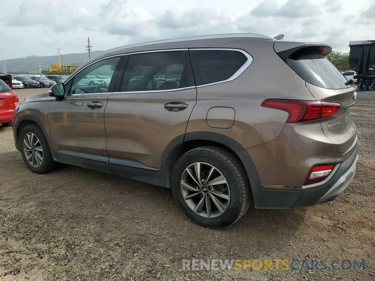 2 Photograph of a damaged car 5NMS53AD3LH271720 HYUNDAI SANTA FE 2020