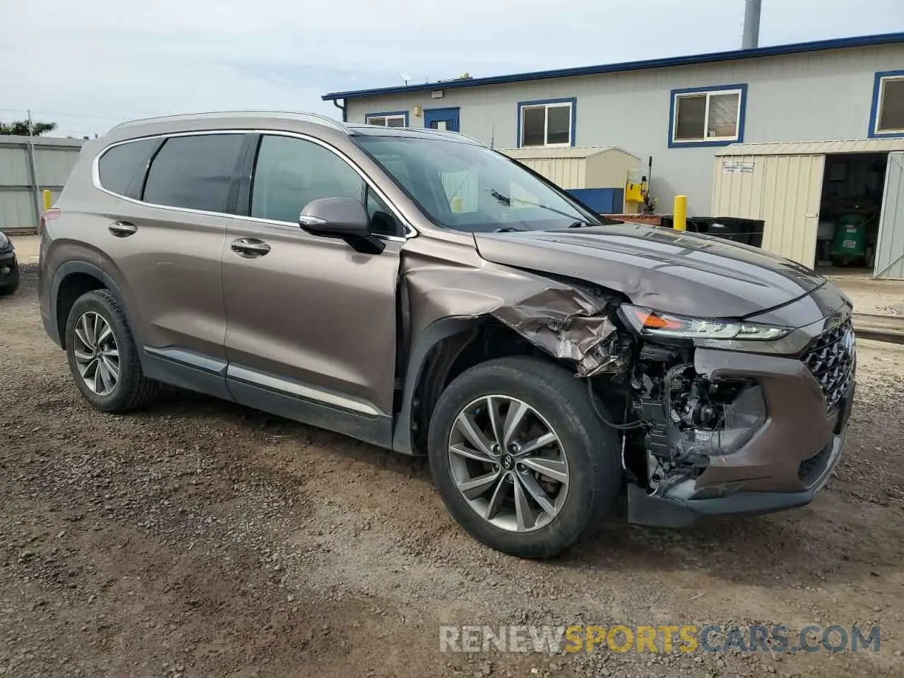 4 Photograph of a damaged car 5NMS53AD3LH271720 HYUNDAI SANTA FE 2020