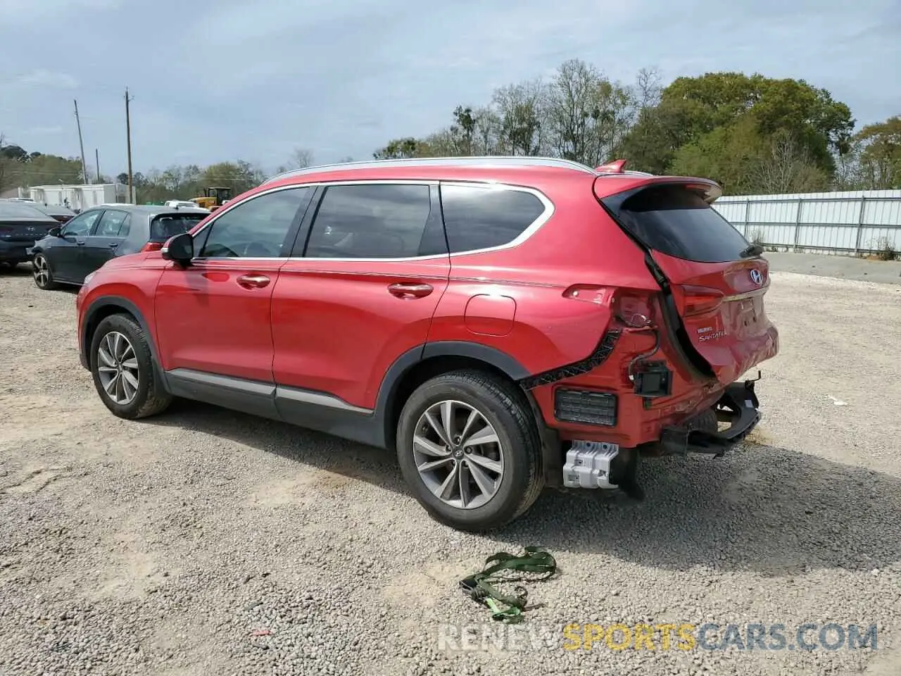 2 Photograph of a damaged car 5NMS53AD3LH279185 HYUNDAI SANTA FE 2020