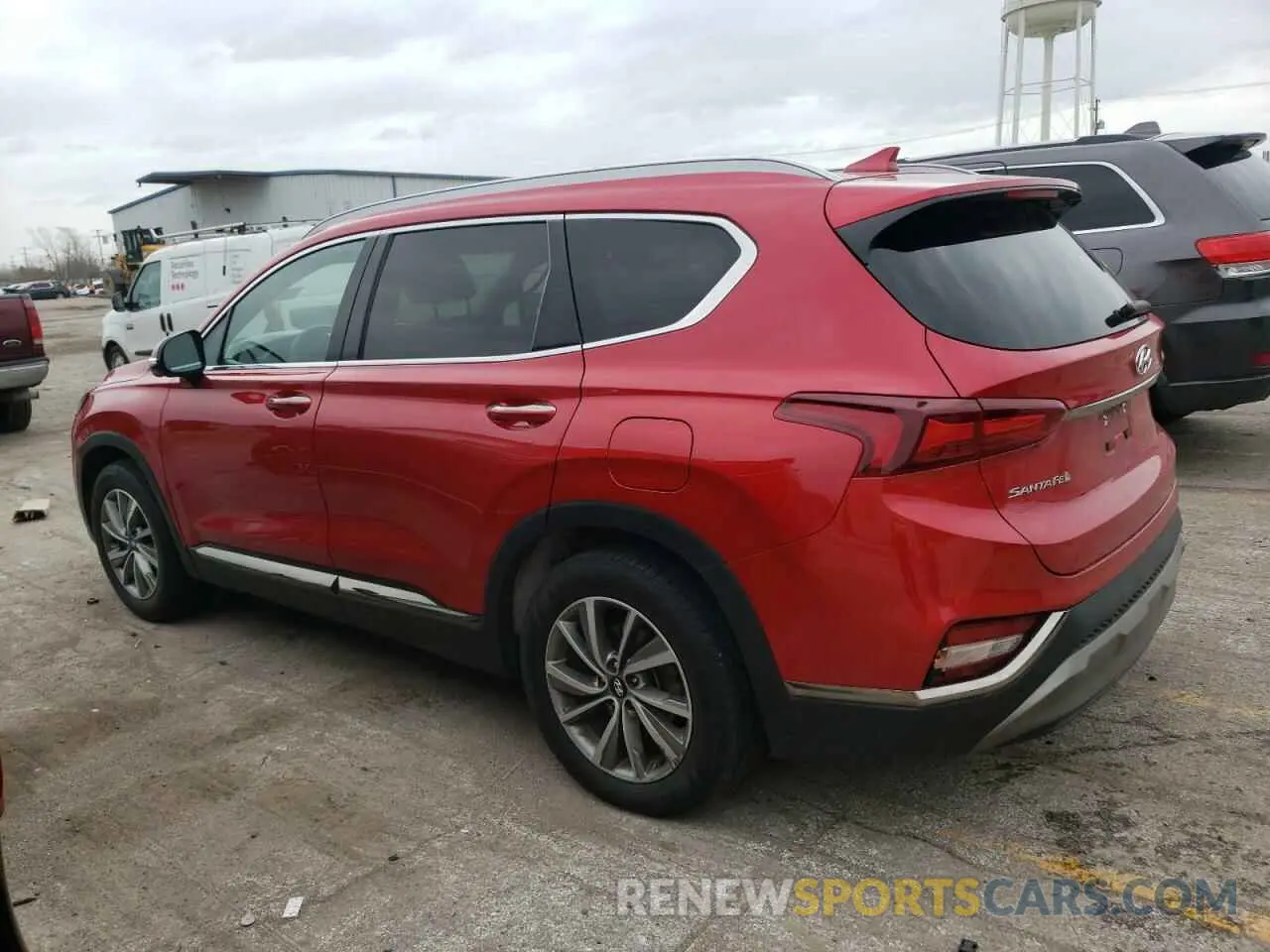2 Photograph of a damaged car 5NMS53AD4LH250830 HYUNDAI SANTA FE 2020