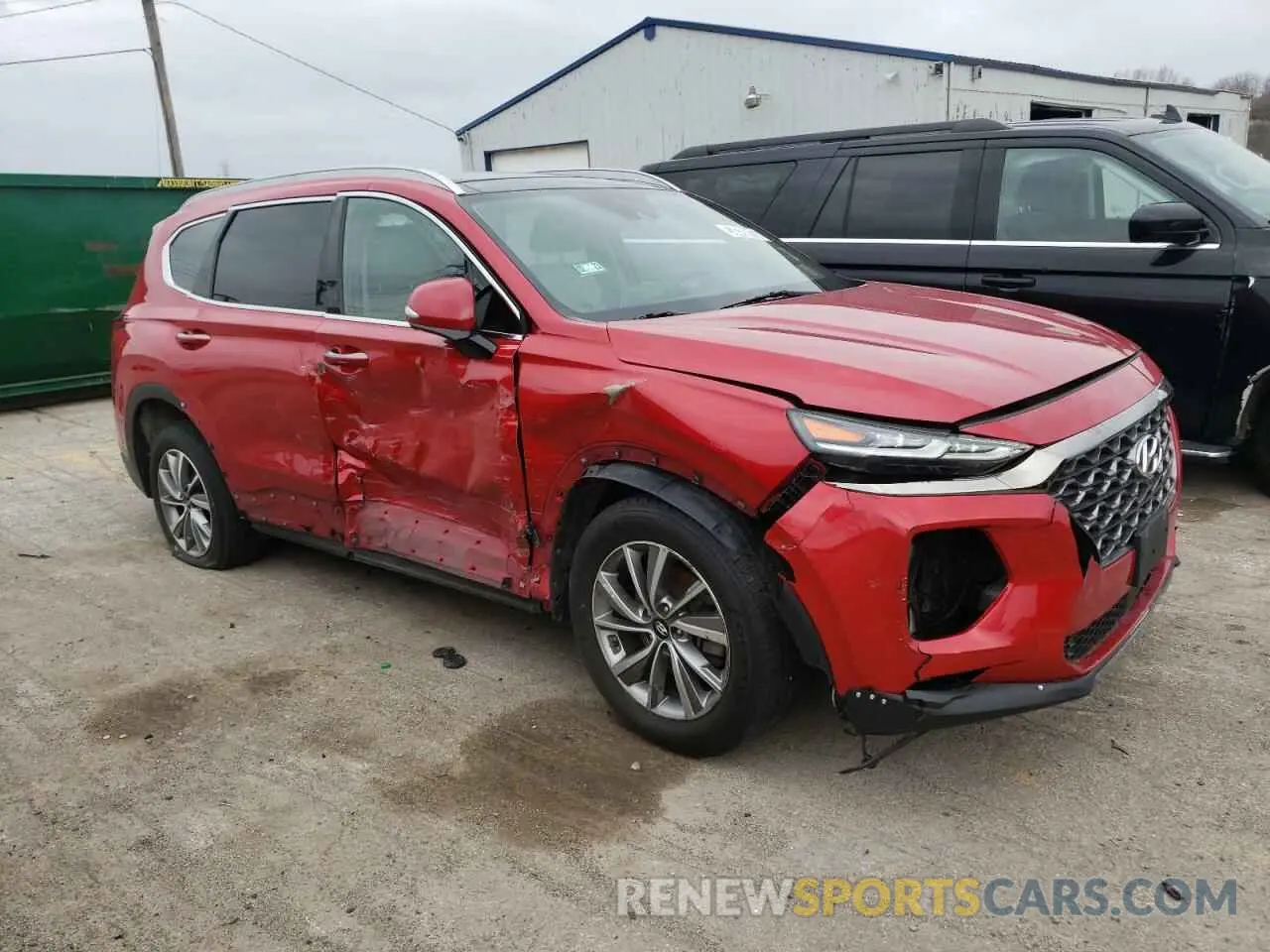 4 Photograph of a damaged car 5NMS53AD4LH250830 HYUNDAI SANTA FE 2020