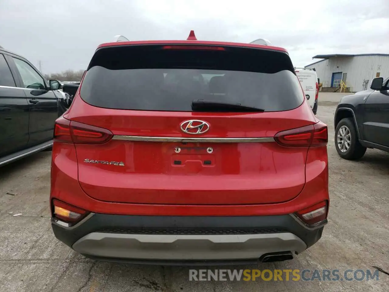 6 Photograph of a damaged car 5NMS53AD4LH250830 HYUNDAI SANTA FE 2020