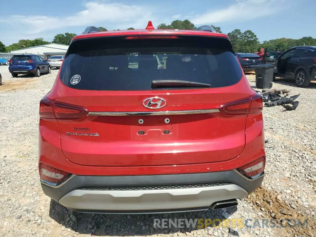 6 Photograph of a damaged car 5NMS53AD5LH225323 HYUNDAI SANTA FE 2020