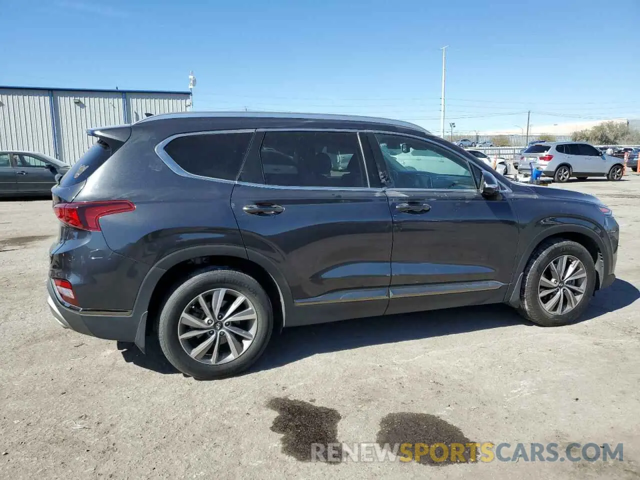 3 Photograph of a damaged car 5NMS53AD6LH275969 HYUNDAI SANTA FE 2020