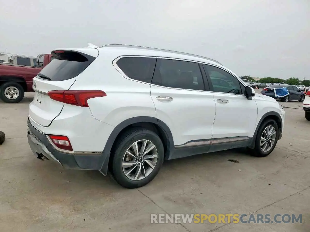 3 Photograph of a damaged car 5NMS53AD7LH231060 HYUNDAI SANTA FE 2020