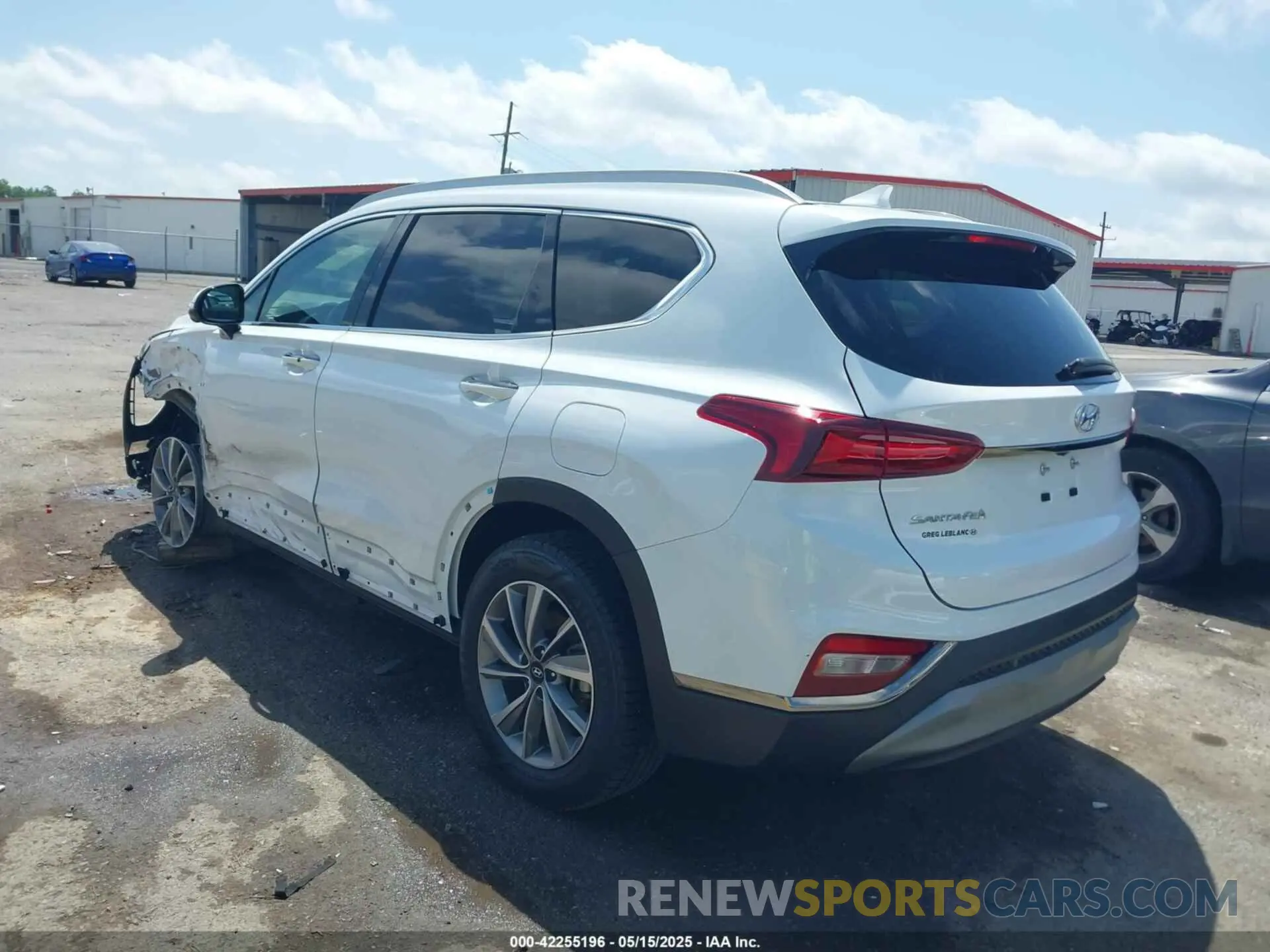 3 Photograph of a damaged car 5NMS53AD7LH280565 HYUNDAI SANTA FE 2020