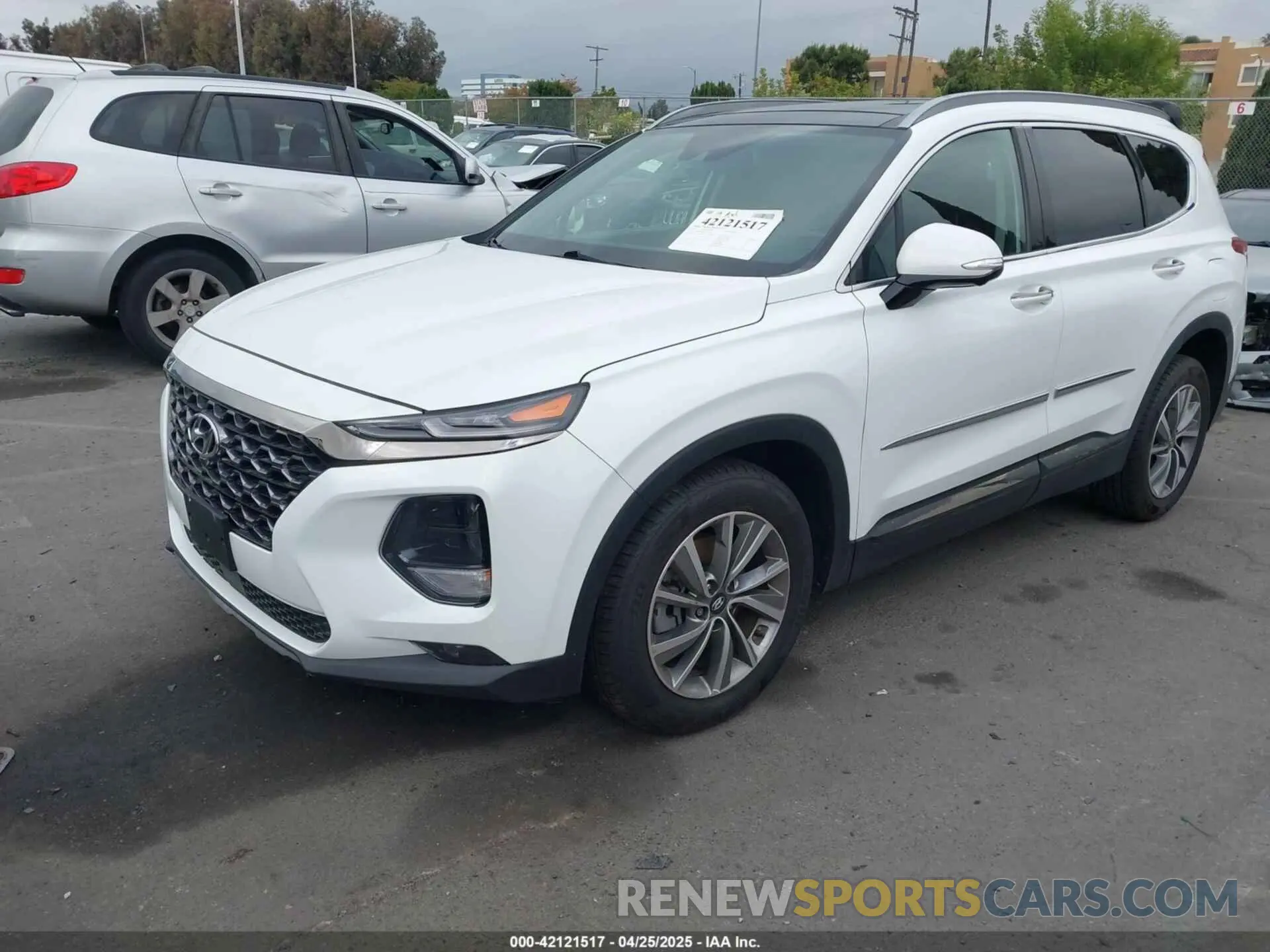 2 Photograph of a damaged car 5NMS53AD9LH216639 HYUNDAI SANTA FE 2020