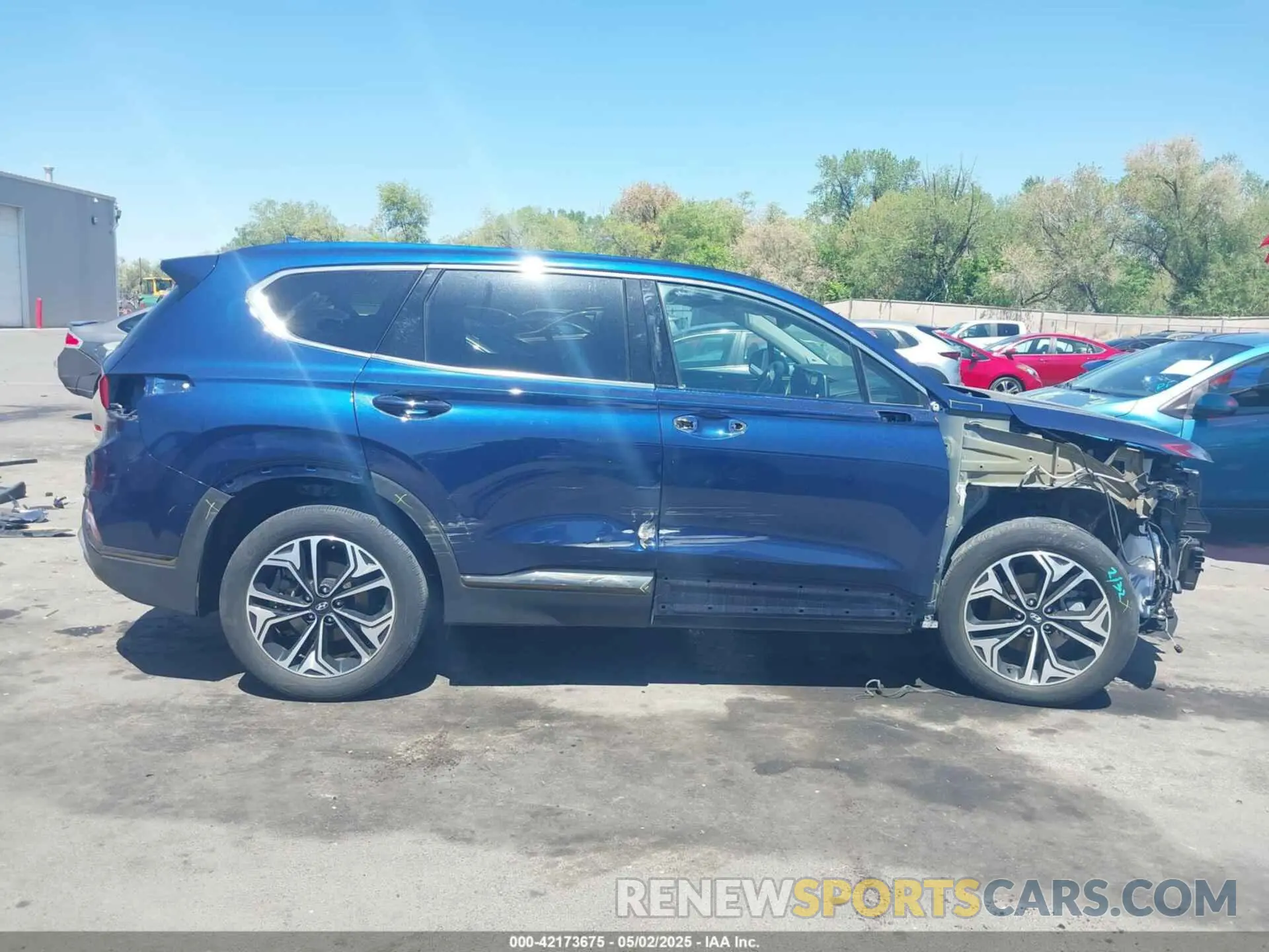 14 Photograph of a damaged car 5NMS5CAA1LH270457 HYUNDAI SANTA FE 2020