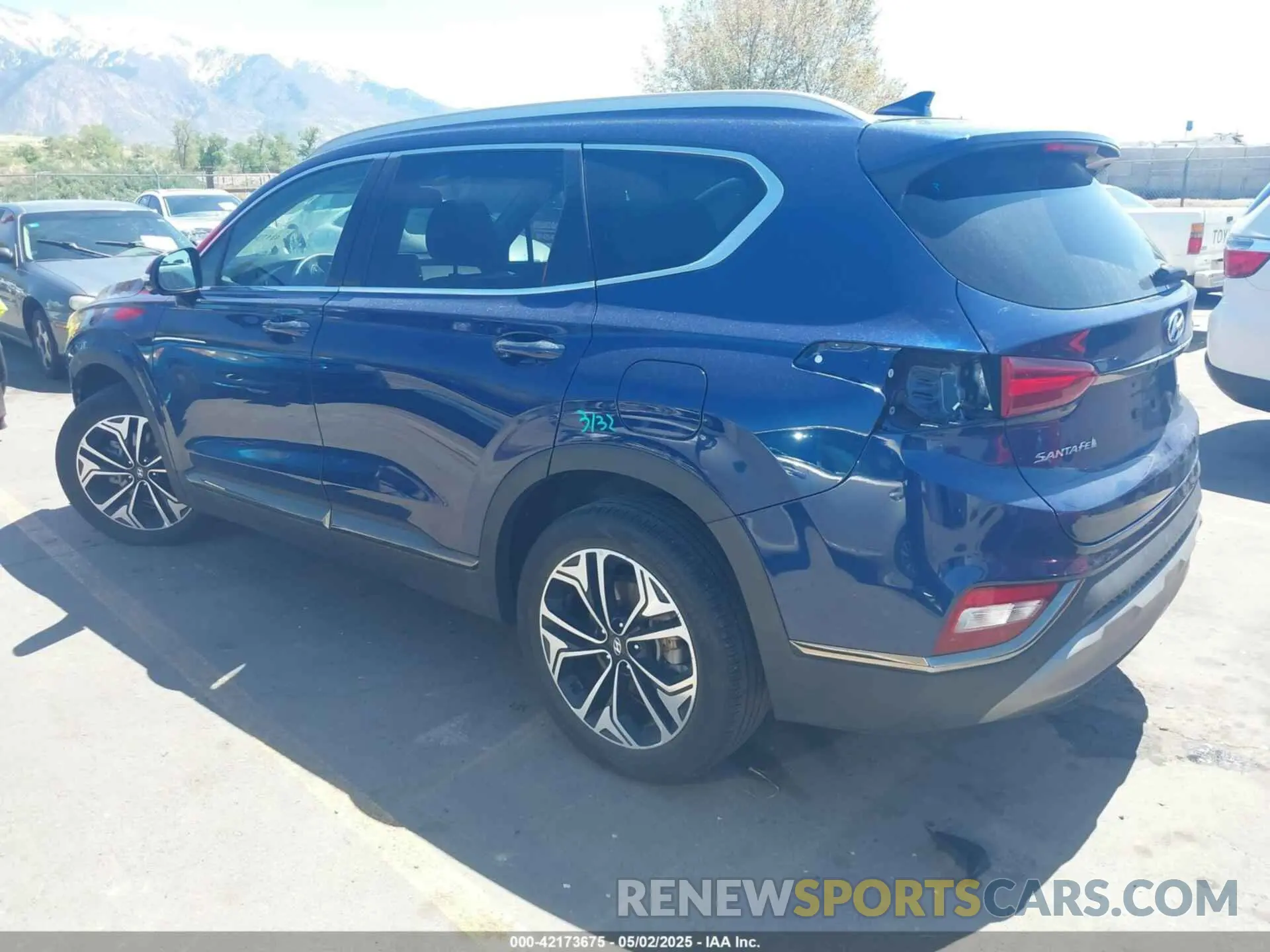 3 Photograph of a damaged car 5NMS5CAA1LH270457 HYUNDAI SANTA FE 2020