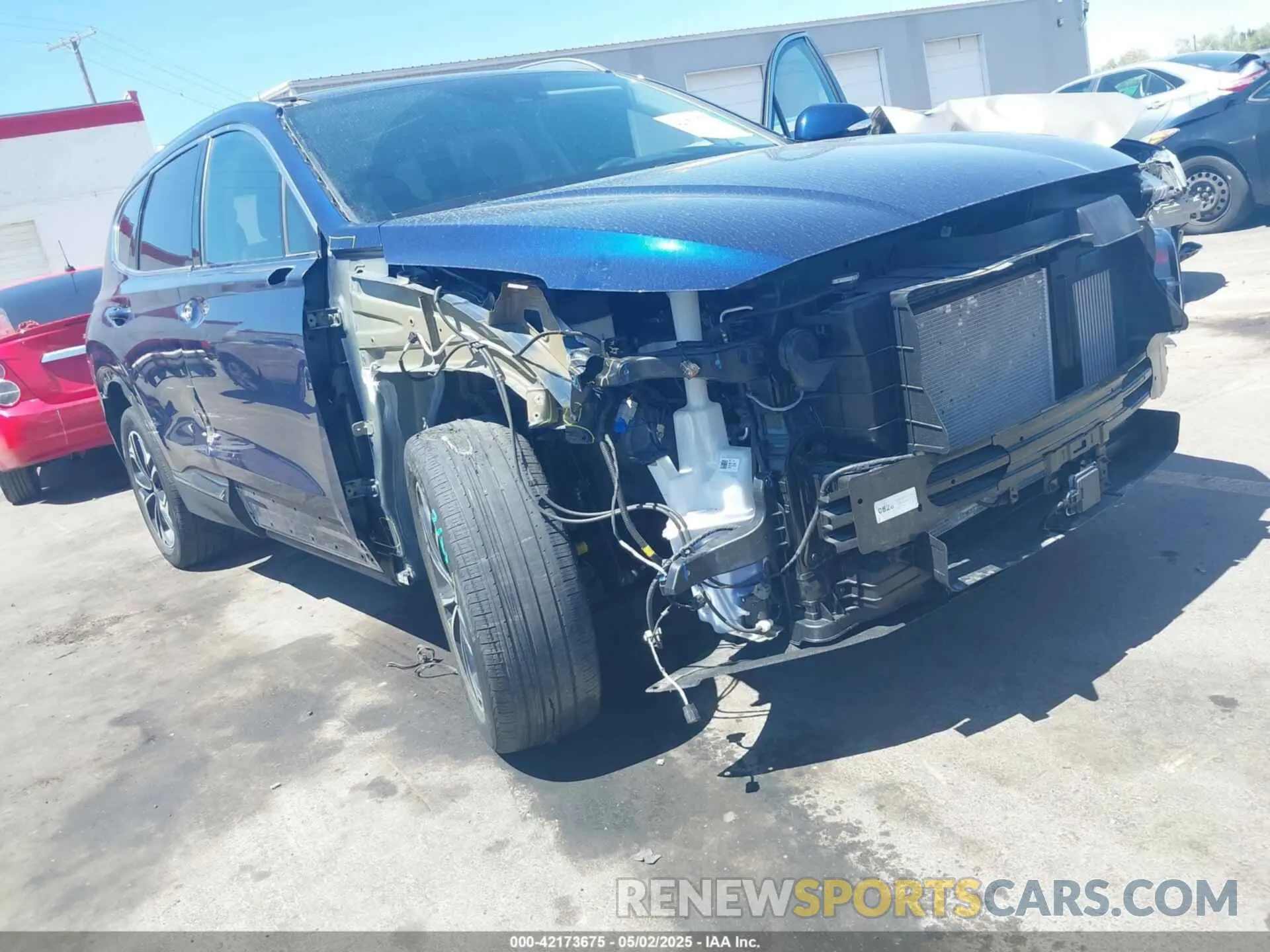6 Photograph of a damaged car 5NMS5CAA1LH270457 HYUNDAI SANTA FE 2020