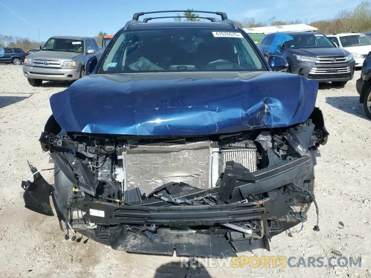 5 Photograph of a damaged car 5NMS5CAA2LH297585 HYUNDAI SANTA FE 2020