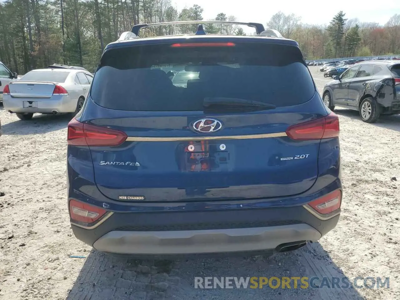 6 Photograph of a damaged car 5NMS5CAA2LH297585 HYUNDAI SANTA FE 2020