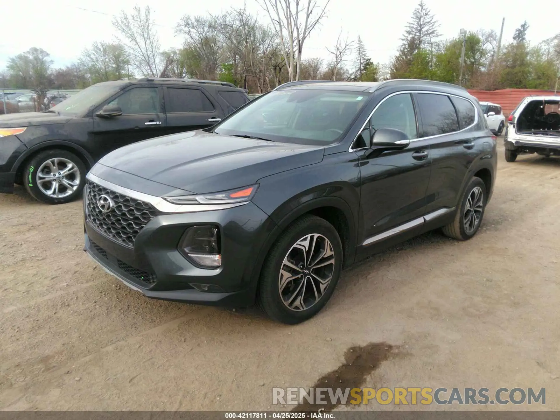 2 Photograph of a damaged car 5NMS5CAA4LH147252 HYUNDAI SANTA FE 2020