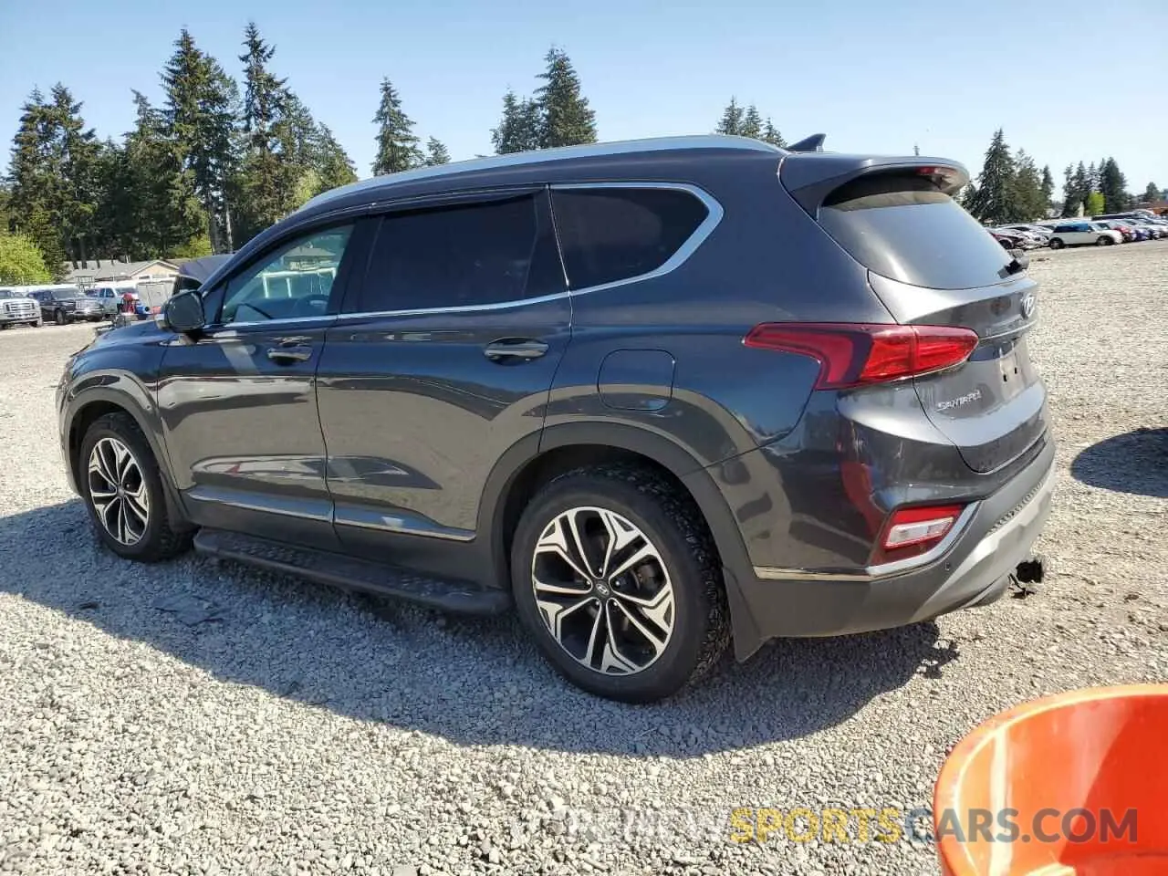 2 Photograph of a damaged car 5NMS5CAA5LH266346 HYUNDAI SANTA FE 2020