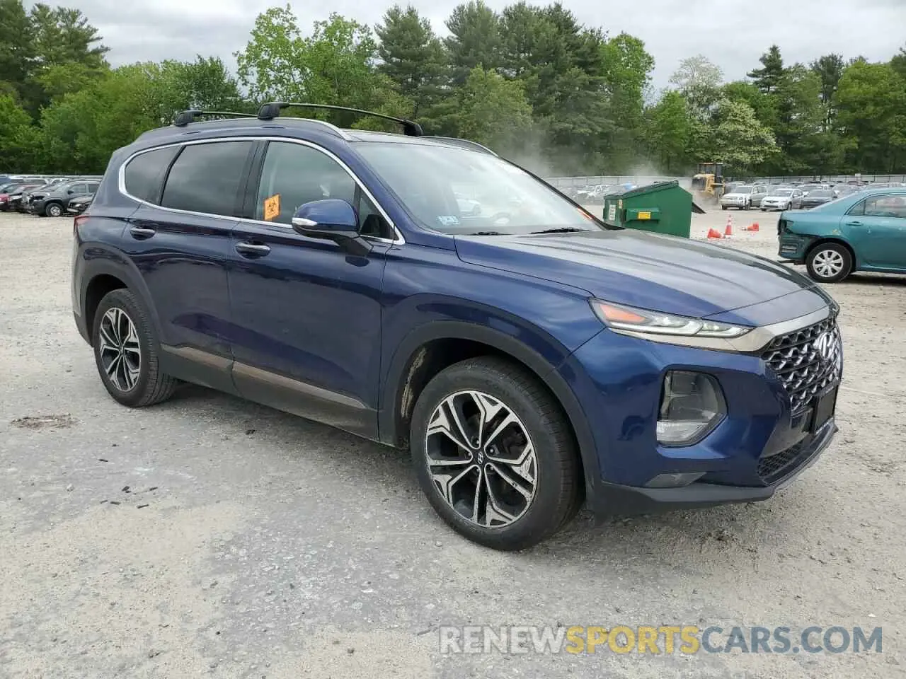 4 Photograph of a damaged car 5NMS5CAA6LH209556 HYUNDAI SANTA FE 2020