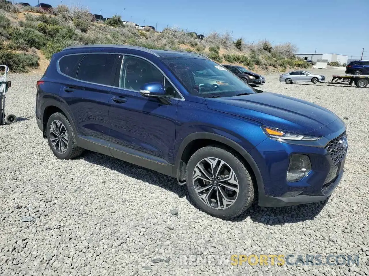 4 Photograph of a damaged car 5NMS5CAA6LH254612 HYUNDAI SANTA FE 2020