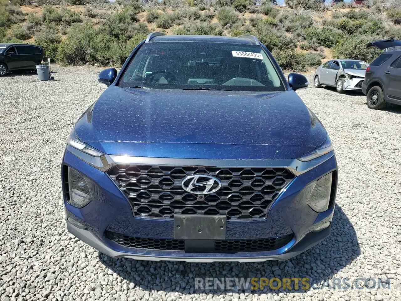 5 Photograph of a damaged car 5NMS5CAA6LH254612 HYUNDAI SANTA FE 2020