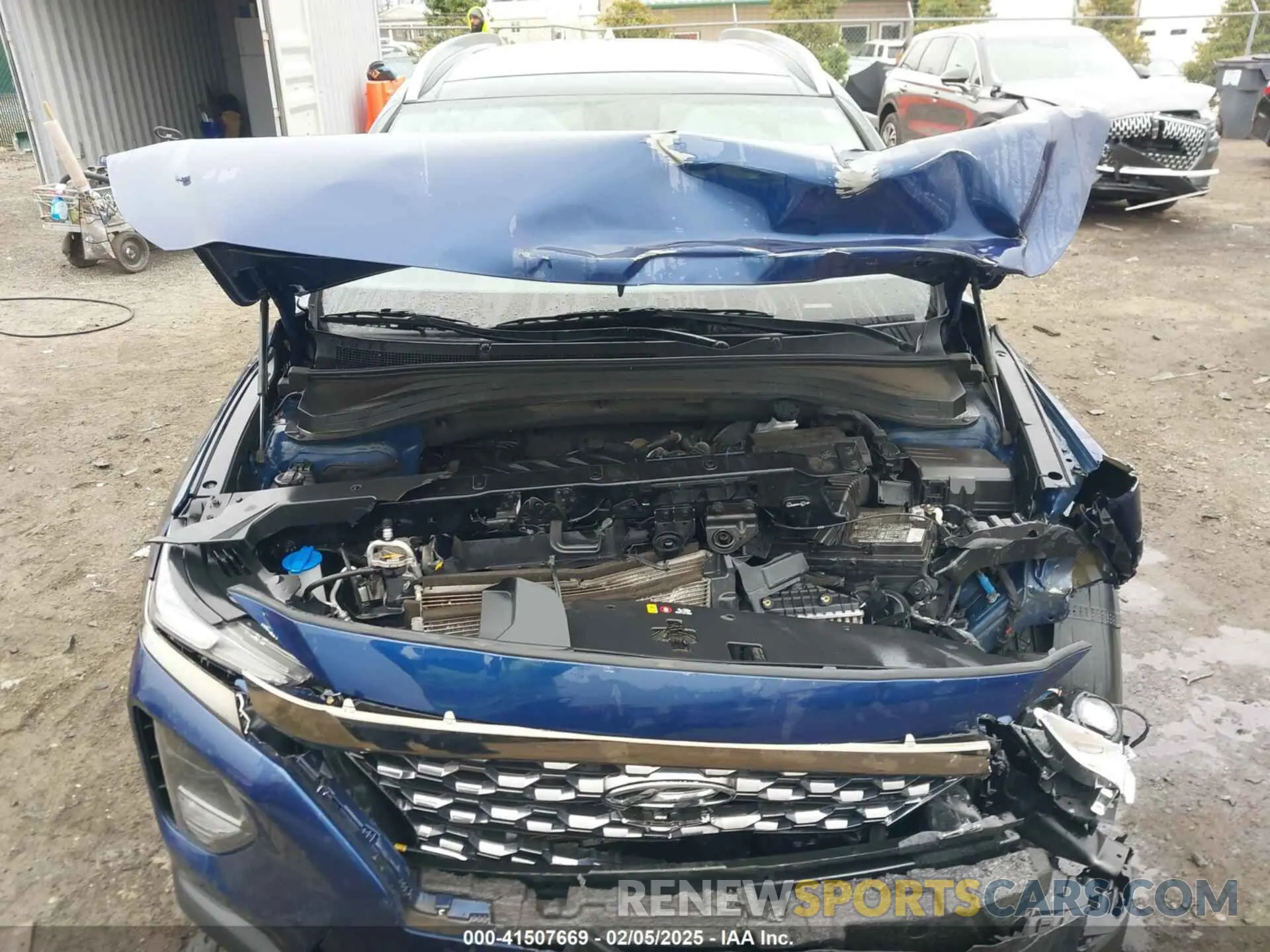 10 Photograph of a damaged car 5NMS5CAA6LH276416 HYUNDAI SANTA FE 2020