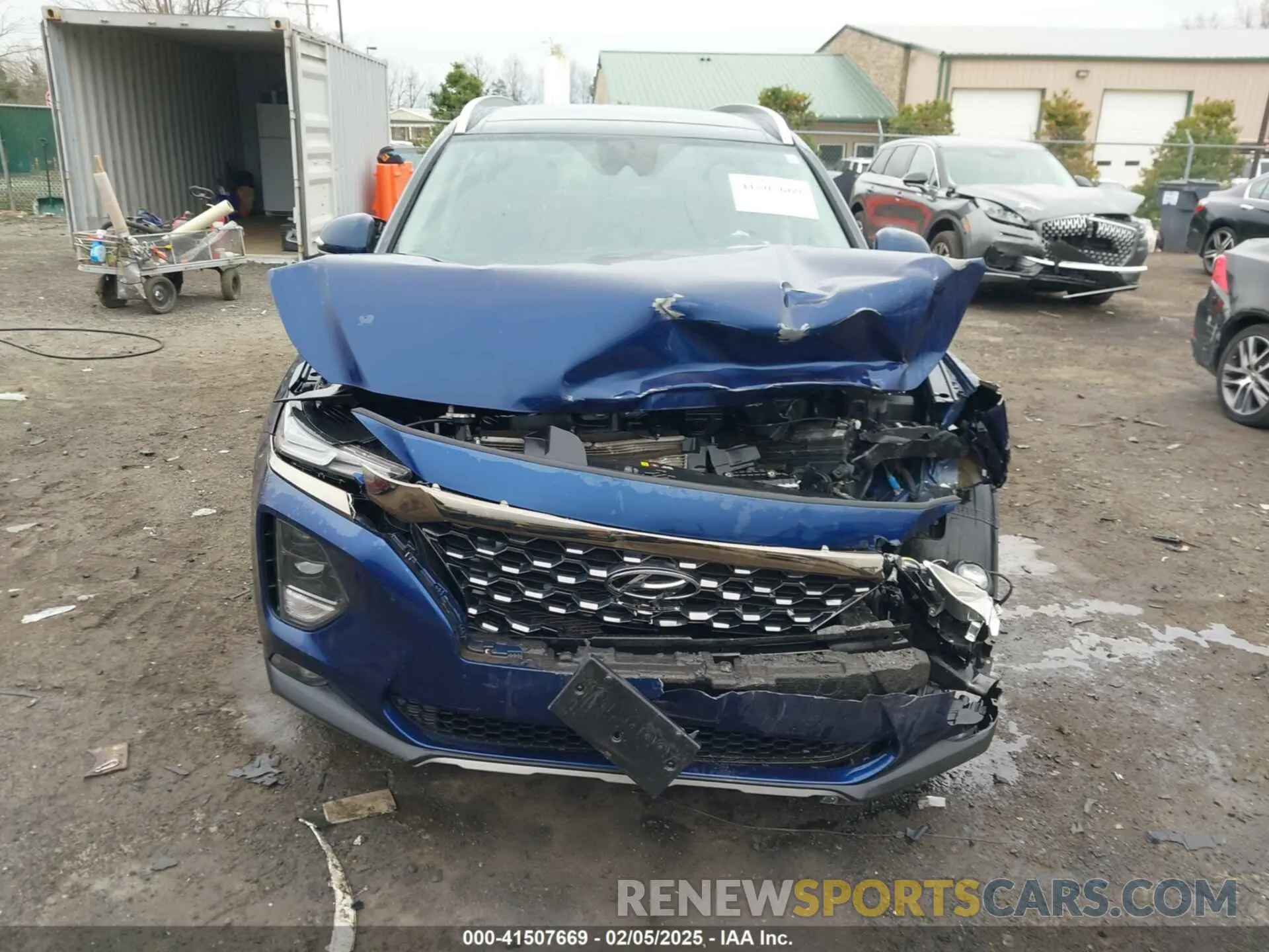 13 Photograph of a damaged car 5NMS5CAA6LH276416 HYUNDAI SANTA FE 2020