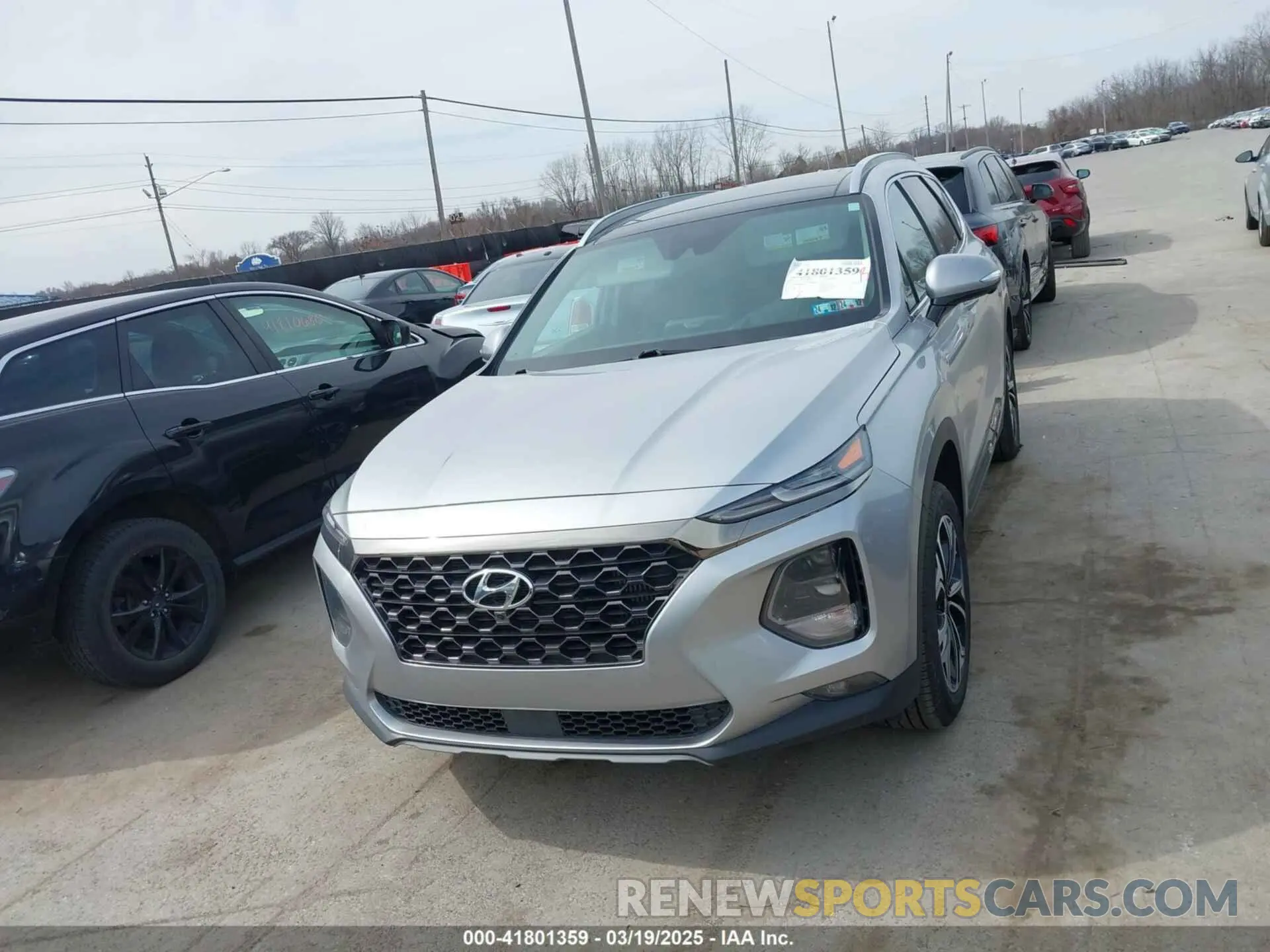 12 Photograph of a damaged car 5NMS5CAA8LH280600 HYUNDAI SANTA FE 2020