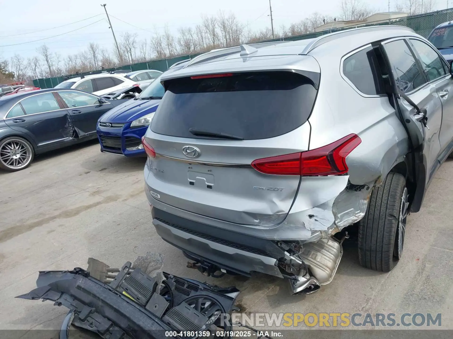 16 Photograph of a damaged car 5NMS5CAA8LH280600 HYUNDAI SANTA FE 2020