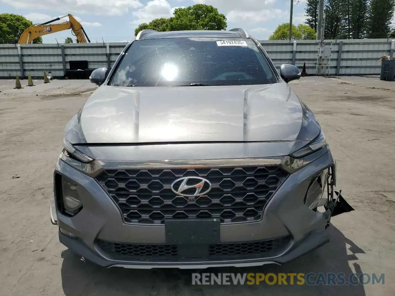 5 Photograph of a damaged car 5NMS5CAD2LH163878 HYUNDAI SANTA FE 2020
