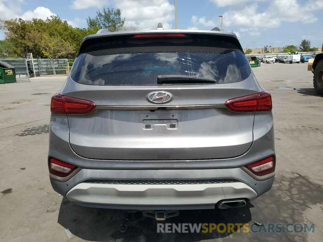 6 Photograph of a damaged car 5NMS5CAD2LH163878 HYUNDAI SANTA FE 2020