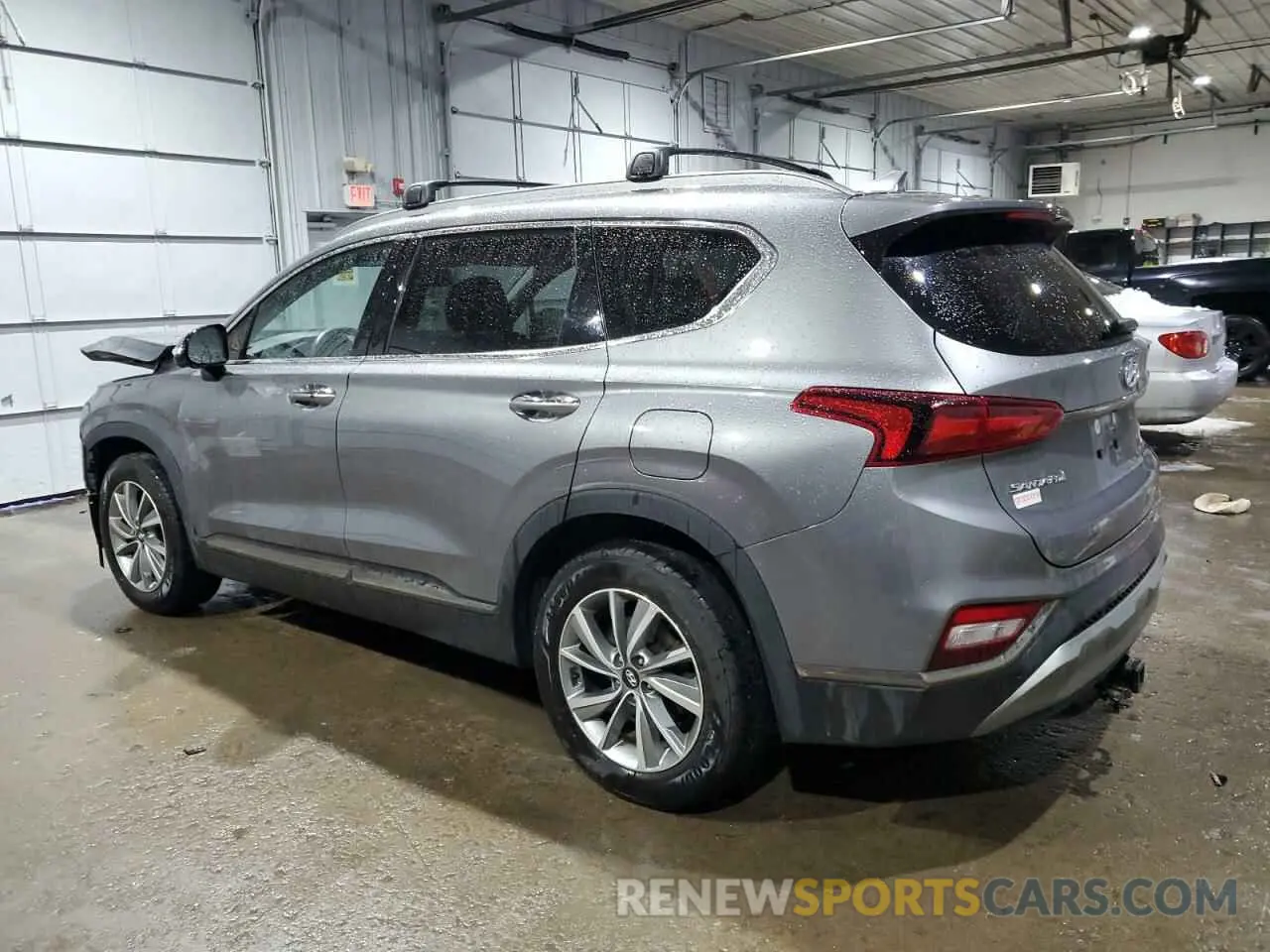 2 Photograph of a damaged car 5NMS5CAD4LH157399 HYUNDAI SANTA FE 2020